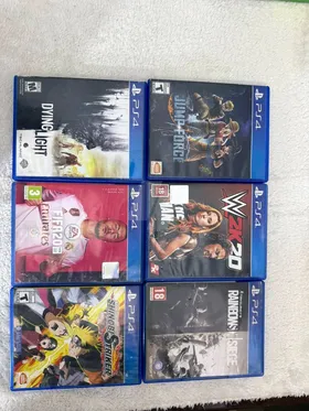 مجموعة ألعاب PS4 كسر زيرو ممتازة (بيع فردي أو باكيدج كامل)