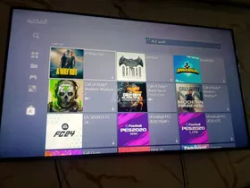  PS4 Slim 500GB بحالة ممتازة + 27 لعبة في المكتبه + ذراع أصلي