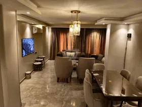 شقه مفروشة للايجار سوبر لوكس 200 متر المهندسين 