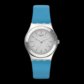 ساعة Swatch أصلية للبيع  موديل: YLS203 (BRISEBLEUE)  - Swiss Made - Stainless Steel 